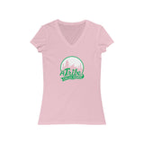 AKA - ATCB Women's Jersey Short Sleeve V-Neck Tee pink