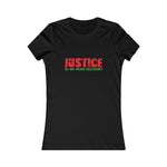 Women's Justice Tee Black