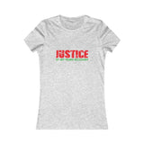 Women's Justice Tee Athletic Heather