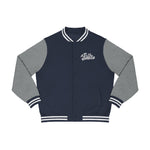 A Tribe Called Bourgie Men's Varsity Jacket Navy