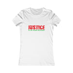 Women's Justice Tee White