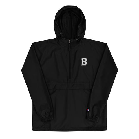 Logo Bourgie Embroidered Champion Packable Jacket
