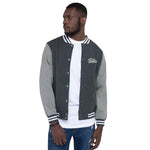 Men's A Tribe Called Bourgie Embroidered Letterman Jacket
