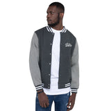 Men's A Tribe Called Bourgie Embroidered Letterman Jacket