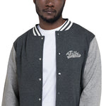 Men's A Tribe Called Bourgie Embroidered Letterman Jacket