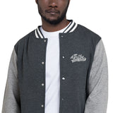 Men's A Tribe Called Bourgie Embroidered Letterman Jacket