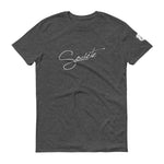 Signature Societe Short-Sleeve T-Shirt heather dark grey