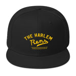 Vintage Harlem Rens Snapback Hat black