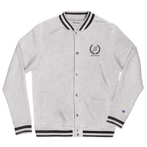 Bourgie Embroidered Champion Bomber Jacket