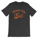 Charm City t-shirt dark grey heather
