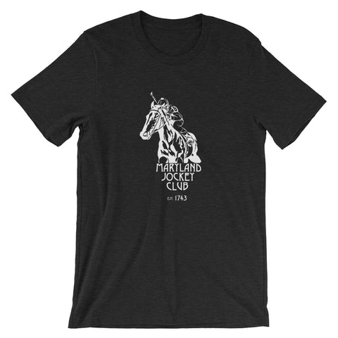 Limited Edition Maryland Jockey Club Unisex T-Shirt heather black