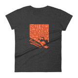 Women's Charm City short sleeve t-shirt heather dark grey