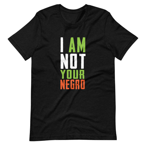 I am not your Negro Short-Sleeve Unisex T-Shirt Heather Black