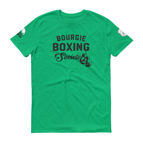 Bourgie Boxing Societe Short-Sleeve T-Shirt heather green