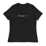 Women's Bourgie • ish Relaxed T-Shirt dark grey heather