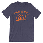 Charm City t-shirt heather midnight navy