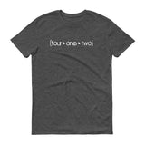 Four One Two t-shirt heather dark grey