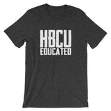 HBCU Educated t-shirt dark grey heather