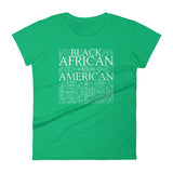 Black Lit Women's short sleeve t-shirt heather green