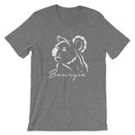Bourgie Bear short sleeve t-shirt deep heather