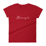 Women's Bourgie t-shirt red