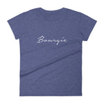 Women's Bourgie t-shirt heather blue