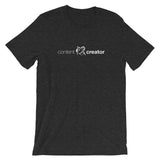 Content Creator Short-Sleeve Unisex T-Shirt dark grey heather