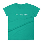 Women's culture 360 t-shirt heather green