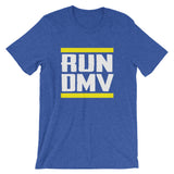Run DMV t-shirt heather royal blue