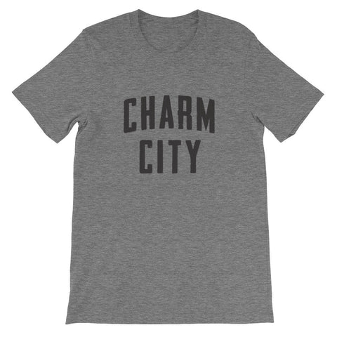 Charm City t-shirt deep heather