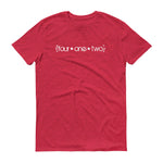 Four One Two t-shirt heather red