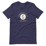 Homestead Grays Short-Sleeve Unisex T-Shirt heather midnight navy