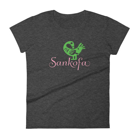 Limited Edition AKA Sankofa t-shirt heather dark grey