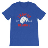 Limited Edition Tommy Hearns Short-Sleeve Unisex T-Shirt heather true royal