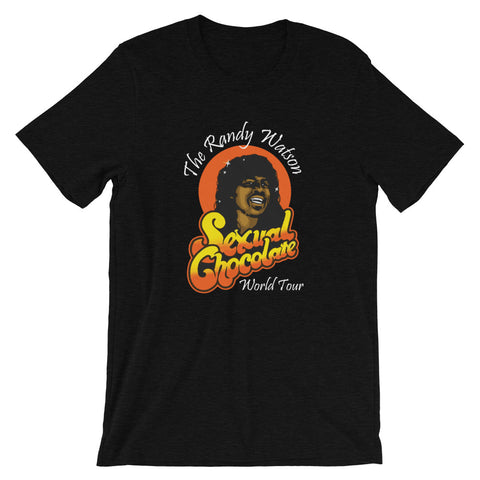 Randy Watson Short-Sleeve Unisex T-Shirt black heather