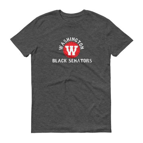 Washington Black Senators t-shirt heather dark grey