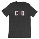 CEO short sleeve t-shirt dark grey heather