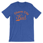 Charm City t-shirt heather true royal