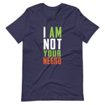 I am not your Negro Short-Sleeve Unisex T-Shirt Heather midnight navy