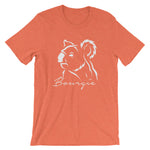 Bourgie Bear short sleeve t-shirt heather orange