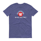 Washington Black Senators t-shirt heather blue