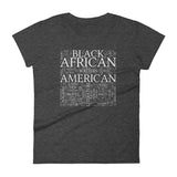 Black Lit Women's short sleeve t-shirt heather dark grey