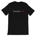 Bourgie • ish Short-Sleeve Unisex T-Shirt black heather