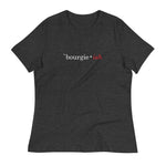 Women's Bourgie • ish Relaxed T-Shirt black