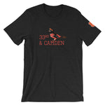 Signature 33rd & Camden Short-Sleeve Unisex T-Shirt black heather
