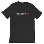Bourgie • ish Short-Sleeve Unisex T-Shirt dark grey heather