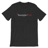 Bourgie • ish Short-Sleeve Unisex T-Shirt dark grey heather