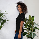 She Bourgie Short-Sleeve Unisex T-Shirt side black heather