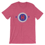 Harlem Stars short sleeve t-shirt heather raspberry