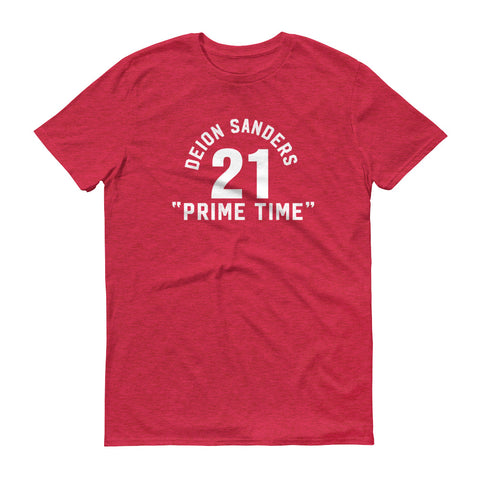 Prime Time Short-Sleeve T-Shirt heather red